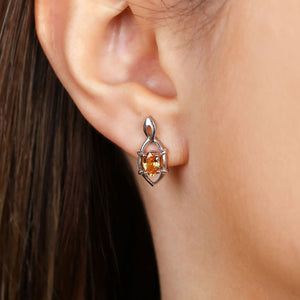 Conjunto em Prata 925 com Safira Amarela