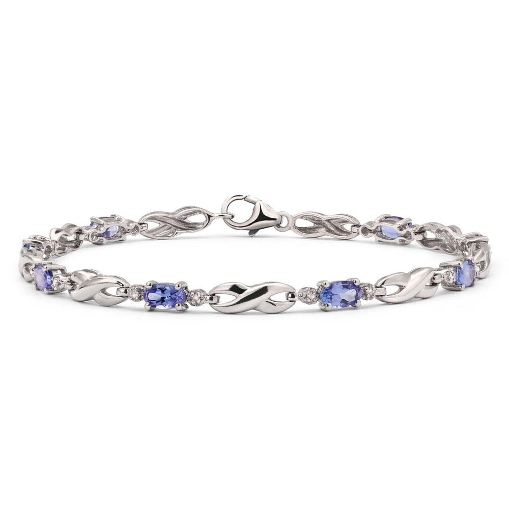 Pulseira em Prata 925 com Tanzanita
