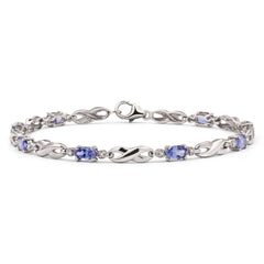 Pulseira em Prata 925 com Tanzanita