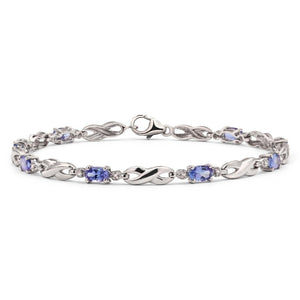 Pulseira em Prata 925 com Tanzanita
