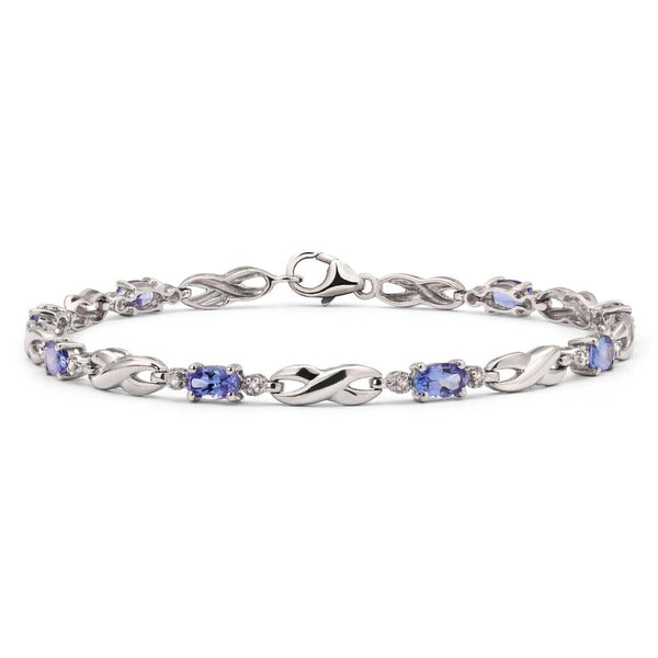 Pulseira em Prata 925 com Tanzanita