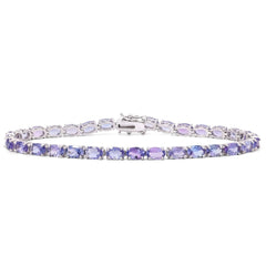 Pulseira em Prata 925 com Tanzanitas