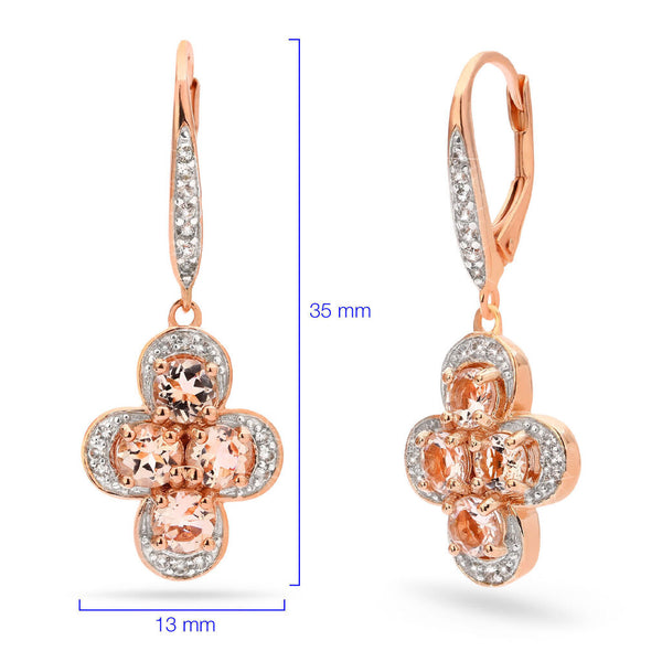 Conjunto Morganita Prata