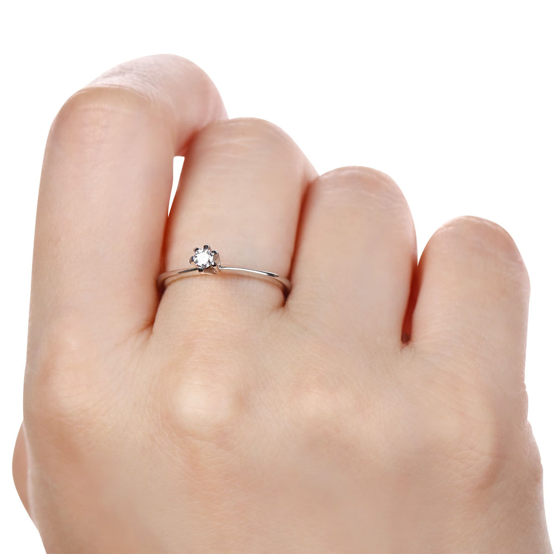 Aliança Inteira em Ouro Amarelo 18k com Diamantes