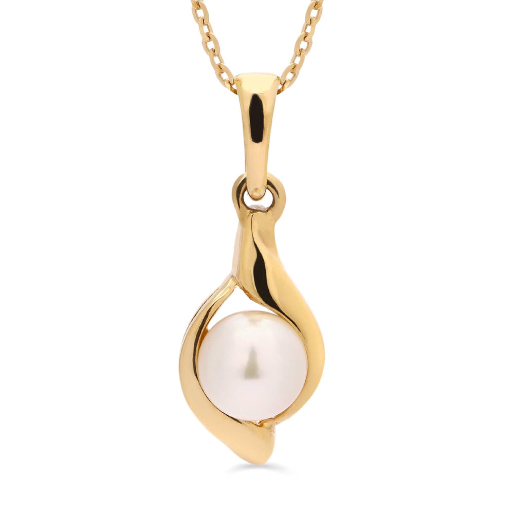 Pingente em Ouro 18k com Pérola Baby