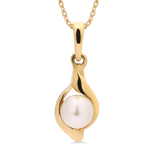 Pingente em Ouro 18k com Pérola Baby