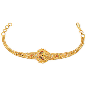 182094-Pulseira Linha Alshahba em Ouro Amarelo 21 k