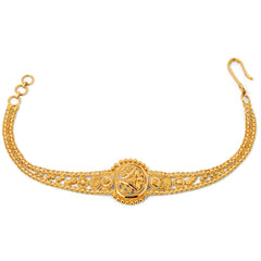 182242-Pulseira Linha Alshahba em Ouro Amarelo 21k