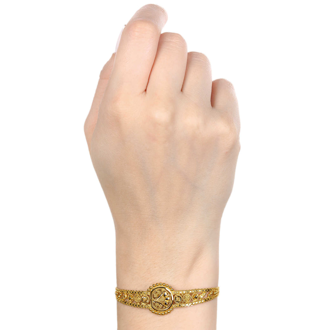 Pulseira Linha Alshahba em Ouro Amarelo 21k