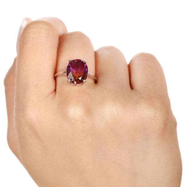 Conjunto em Prata 925 com Ametrine