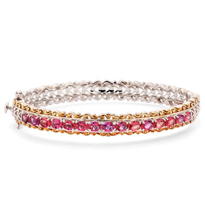 Bracelete em Prata 925 com Bixbite
