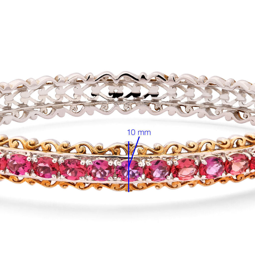 Bracelete em Prata 925 com Bixbite