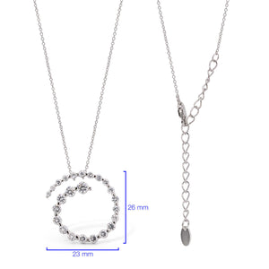 Pingente em Prata 925 com Zirconias