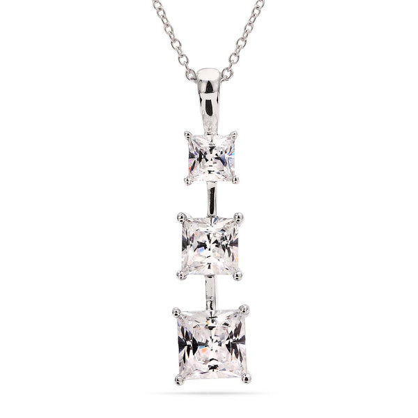 Pingente em Prata 925 com Zirconias