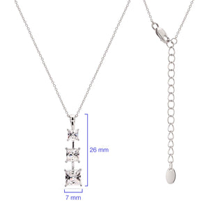 Pingente em Prata 925 com Zirconias