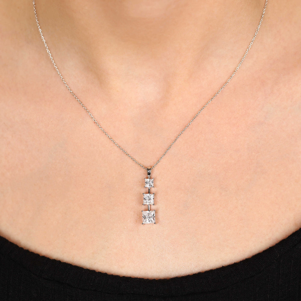 Pingente em Prata 925 com Zirconias