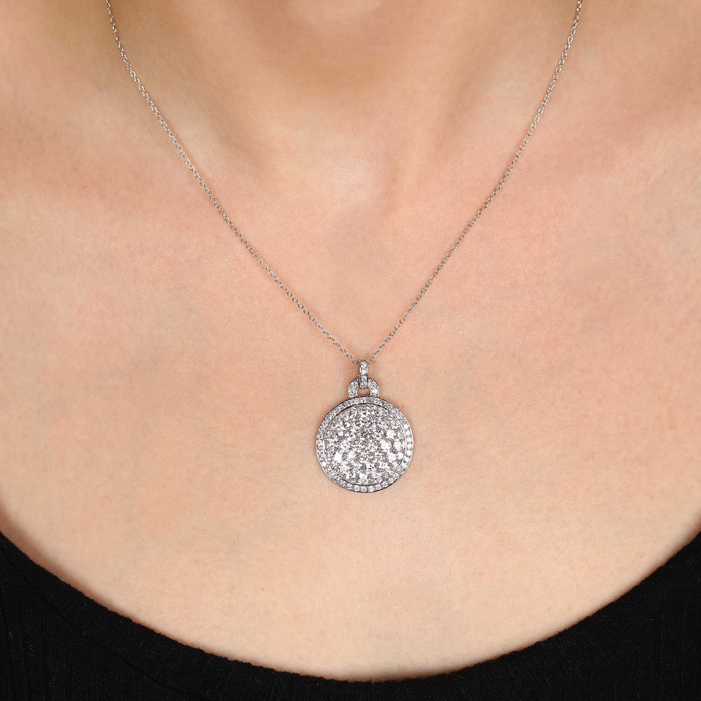 Pingente em Prata 925 com Zirconias