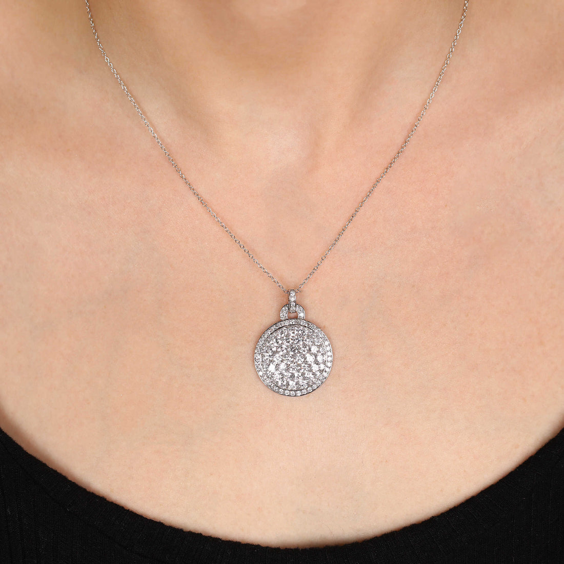 Pingente em Prata 925 com Zirconias