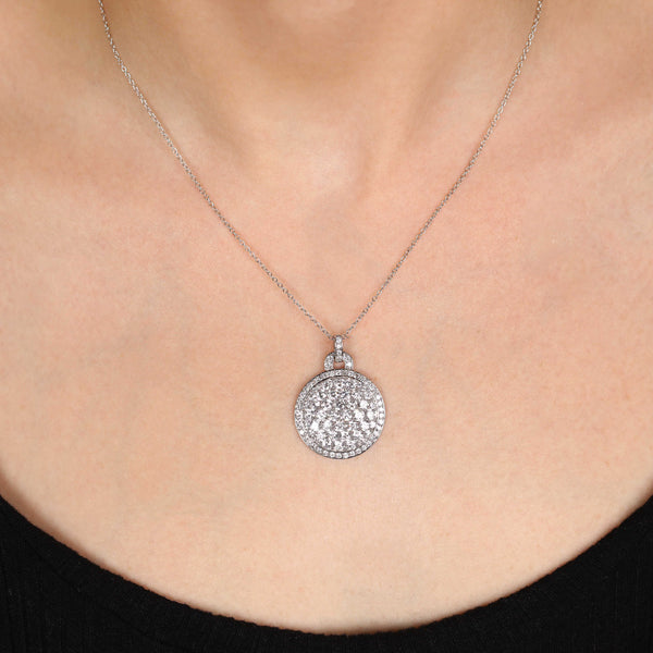 Pingente em Prata 925 com Zirconias