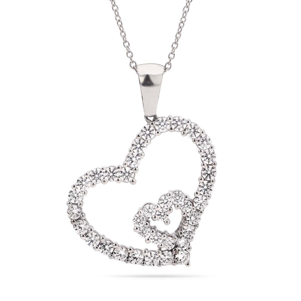Pingente em Prata 925 com Zirconias