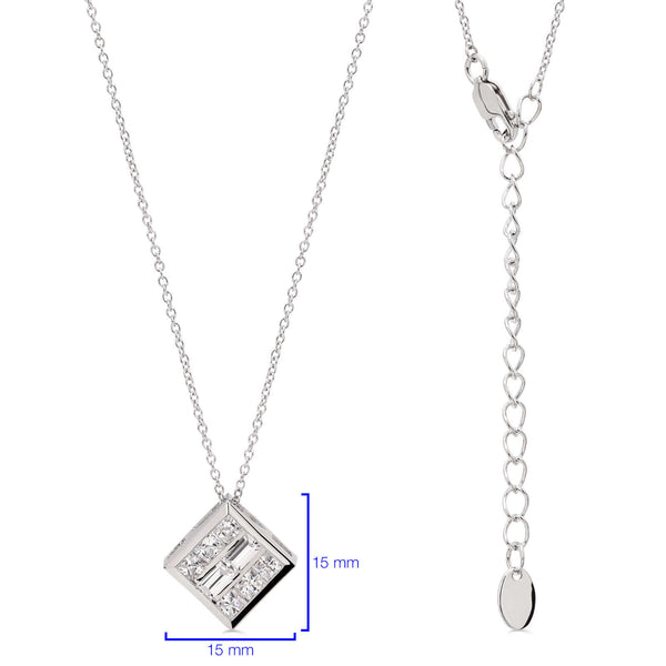 Pingente em Prata 925 com Zirconias