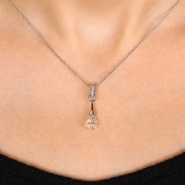 Pingente em Prata 925 com Zirconias