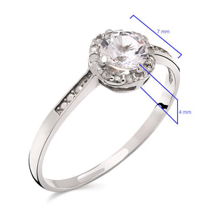 Conjunto em Prata 925 com Safiras e Diamantes