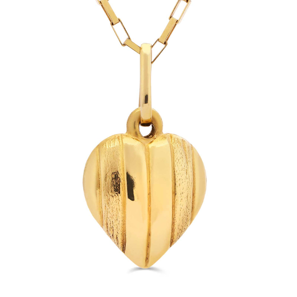 Pingente em Ouro 18k Coração