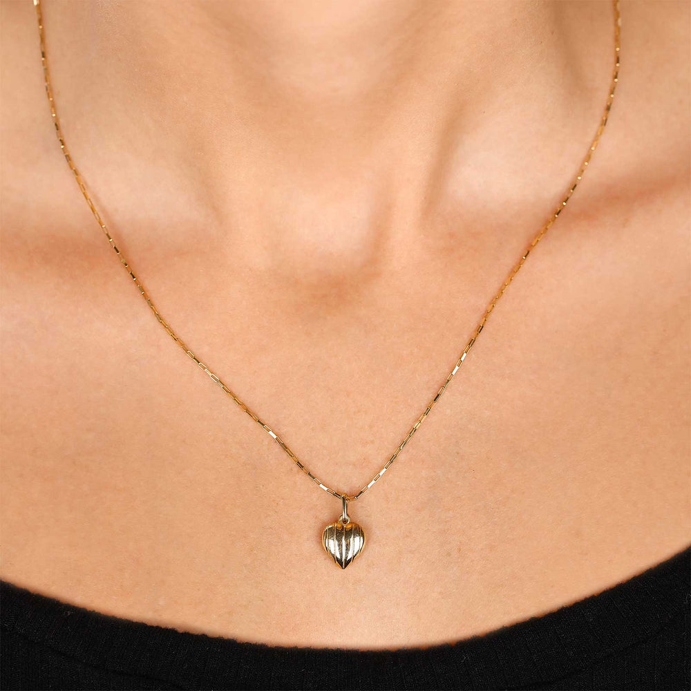 Pingente em Ouro 18k Coração