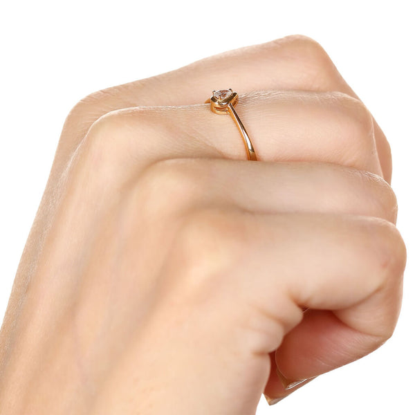 Conjunto em Ouro Amarelo 18 k com Diamantes Vs