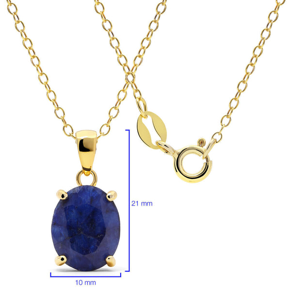 Conjunto em Prata 925 com Safiras Azuis