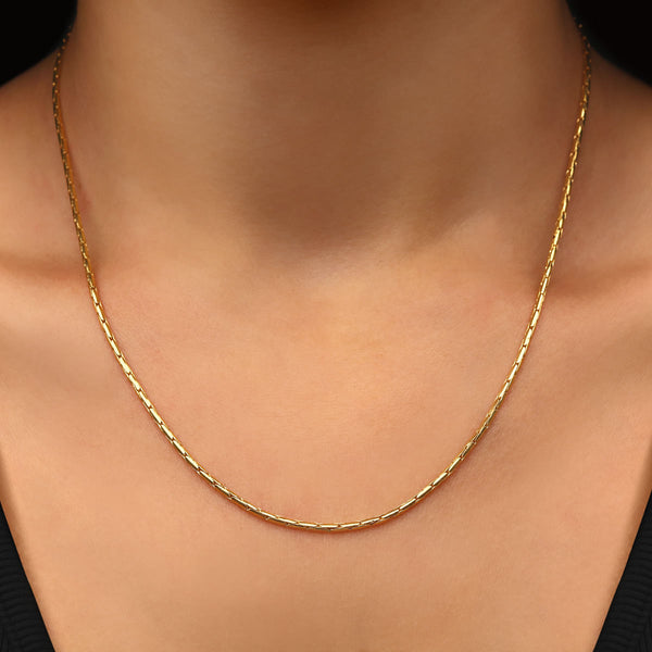 Corrente em Ouro Amarelo 18k Maleavel - 45 cm