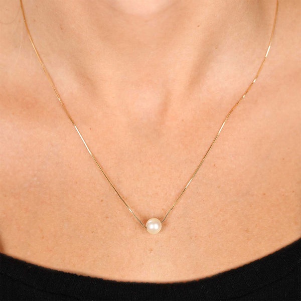 Pingente Pérola em Ouro Amarelo 18k