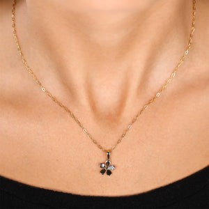Pingente Florzinha em Ouro Amarelo 18k