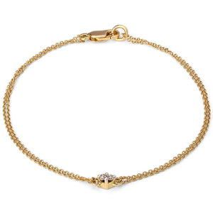 Pulseira em Ouro Amarelo 18k com Diamantes