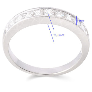Anel em Ouro Branco 18k com  Diamantes