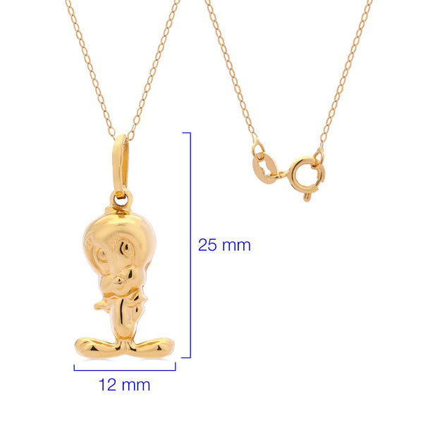 Pingente Piu-Piu em Ouro Amarelo 18k