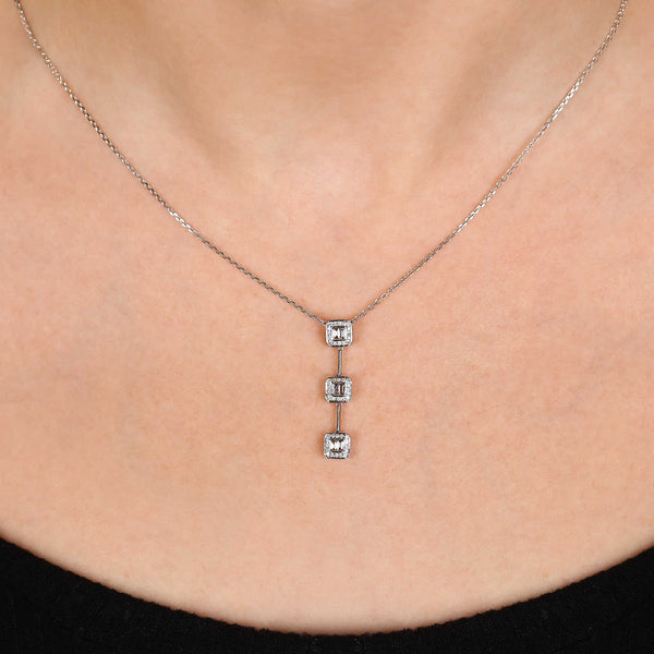 Pingente em Ouro 18k com Diamantes
