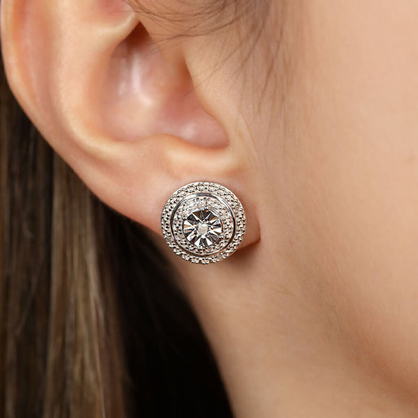 Conjunto em Prata 925 com Diamantes