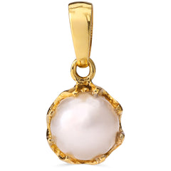 Pingente Ouro Amarelo 18 k com Perola