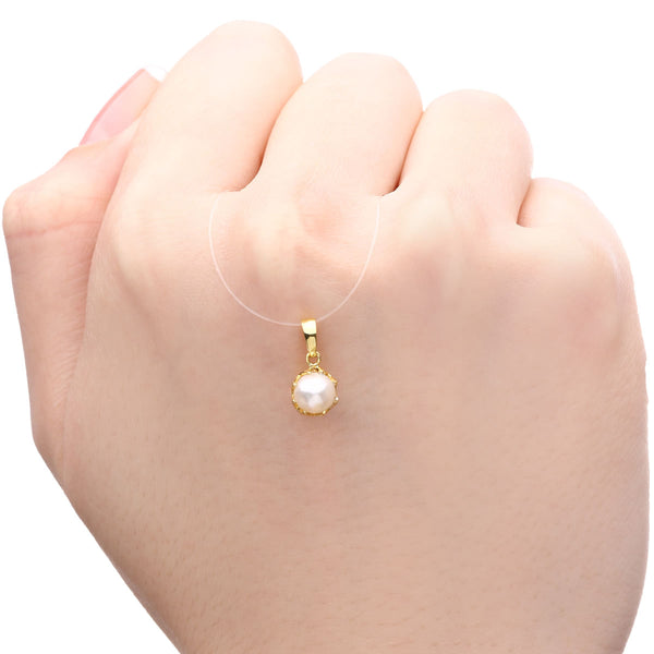 Pingente Ouro Amarelo 18 k com Perola