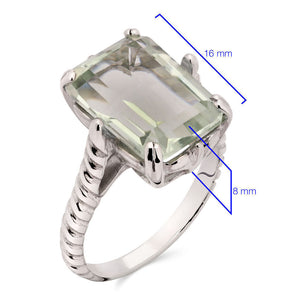 Conjunto em Prata 925 com Ametista Verde