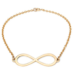 Pulseira em Ouro Amarelo 18k Infinito