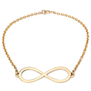 Pulseira em Ouro Amarelo 18k Infinito