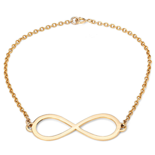 Pulseira em Ouro Amarelo 18k Infinito