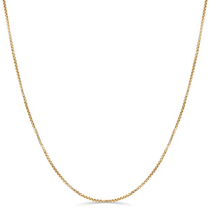 Corrente Malha Veneziana 46 cm Ouro Amarelo