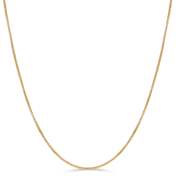 Corrente Malha Veneziana 45 cm Ouro Amarelo 18 k