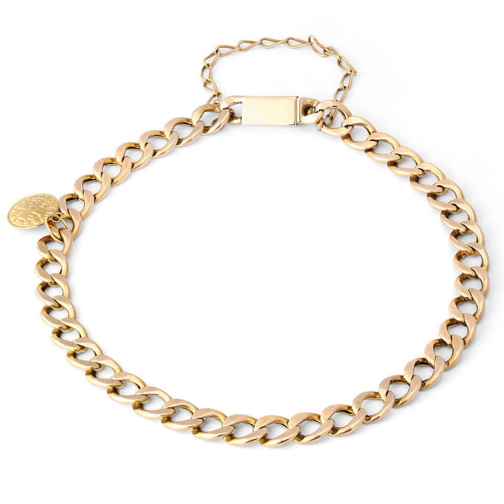 Pulseira em Ouro Amarelo 18k com Berloque São Bento