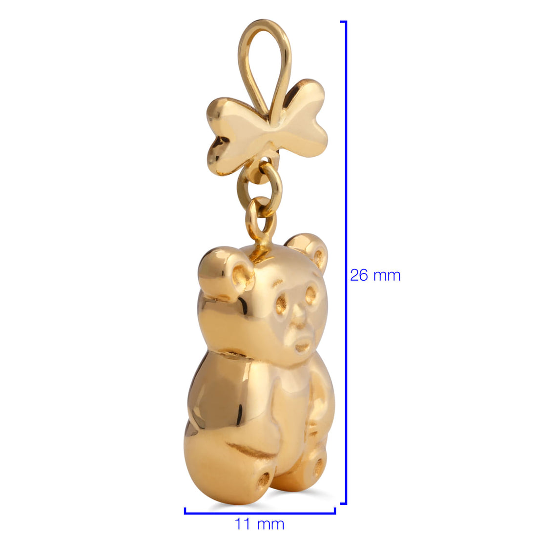 Pingente em Ouro Amarelo 18k Ursinho