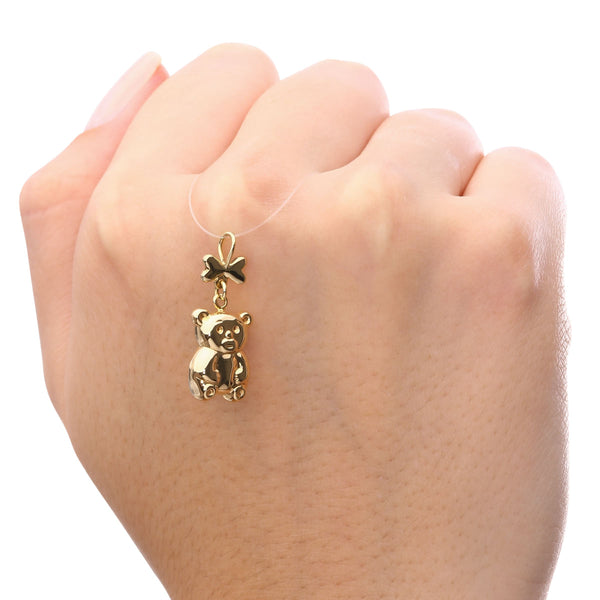 Pingente em Ouro Amarelo 18k Ursinho